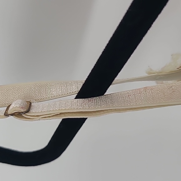 Honeydew pink roses slip sheer lace small - Picture 7 of 9